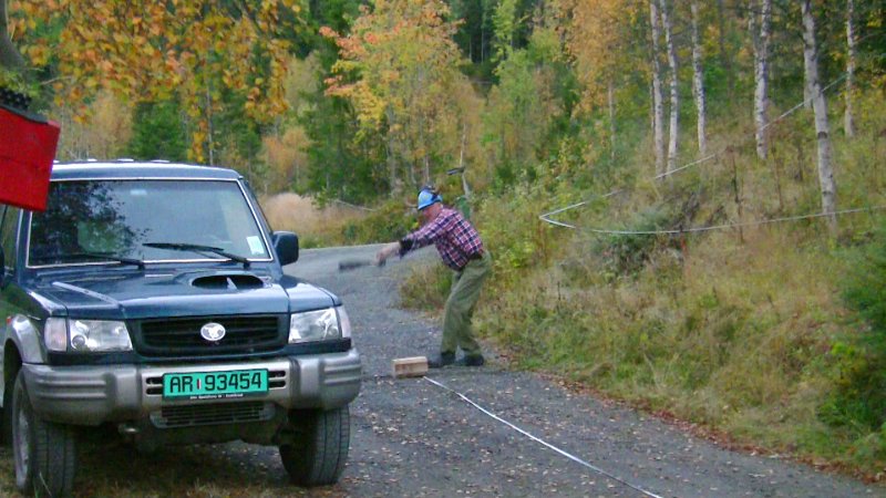 Elgskankkasting Odd 2.jpg - Odd kaster elgskank